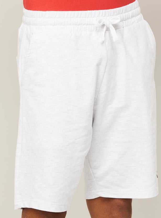 FAME FOREVER Men Solid Elasticated Shorts