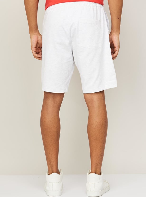 FAME FOREVER Men Solid Elasticated Shorts