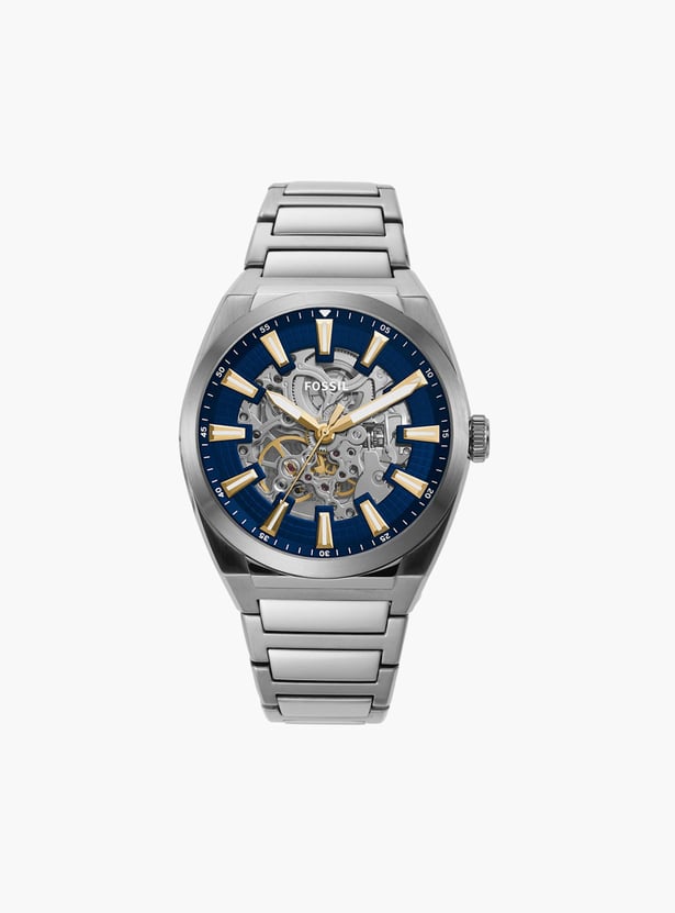 FOSSIL Men Automatic Watch with Stainless Steel Strap - ME3220