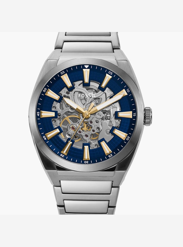FOSSIL Men Automatic Watch with Stainless Steel Strap - ME3220