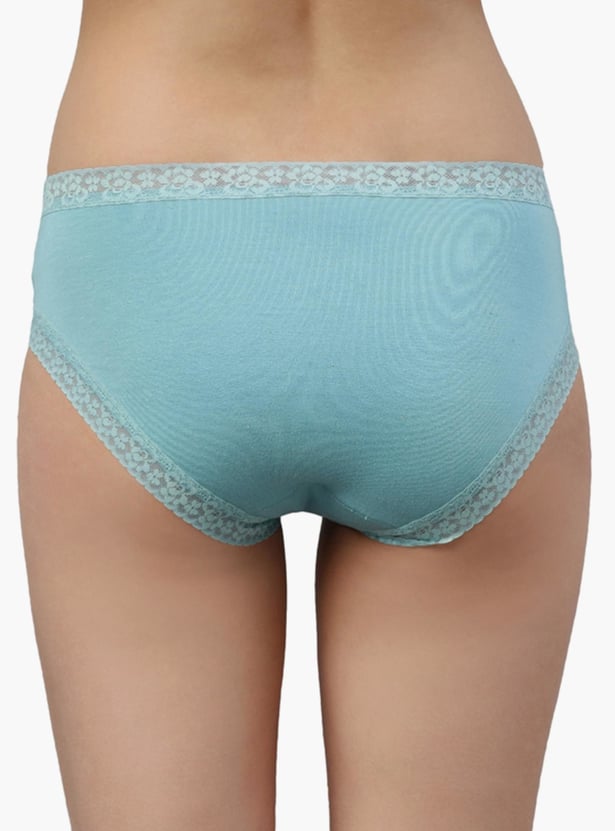ENAMOR Solid Hipster Panties - Pack of 2
