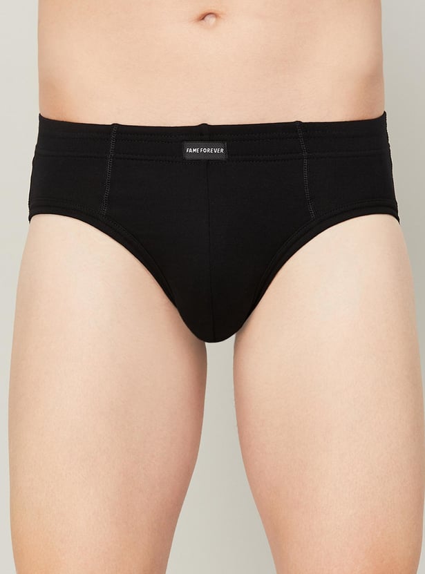 FAME FOREVER Solid Briefs - Pack of 2