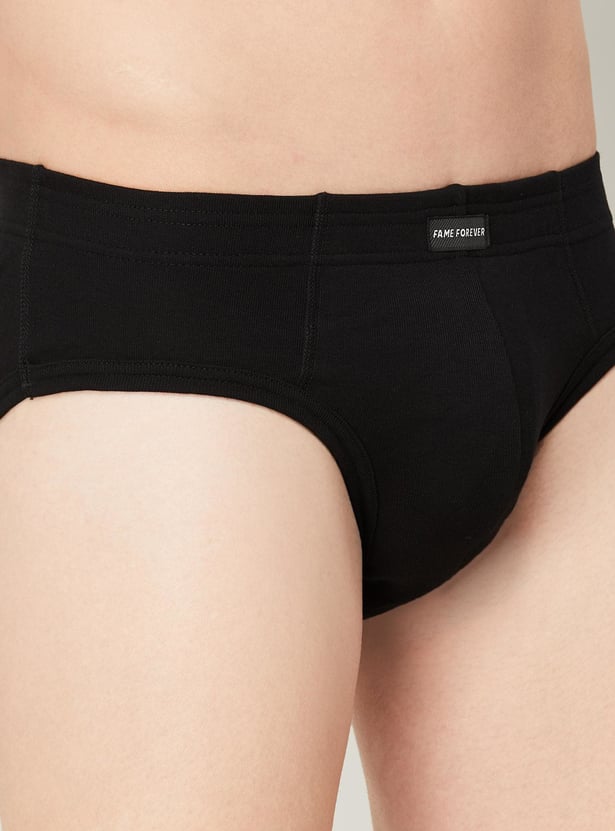 FAME FOREVER Solid Briefs - Pack of 2