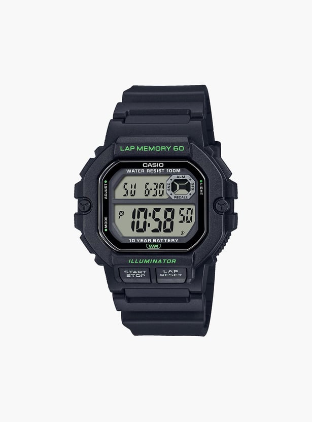 CASIO Men Digital Watch with Resin Strap - D269