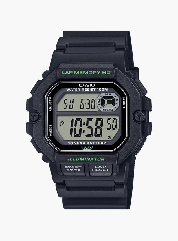 CASIO Men Digital Watch with Resin Strap - D269