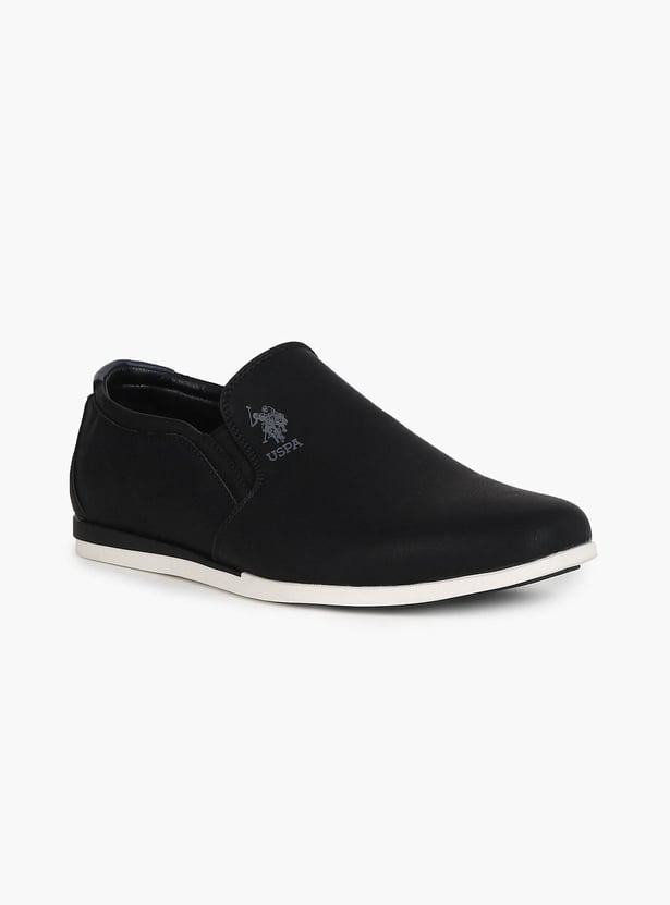U.S. POLO ASSN. Men Solid Slip-On Casual Shoes