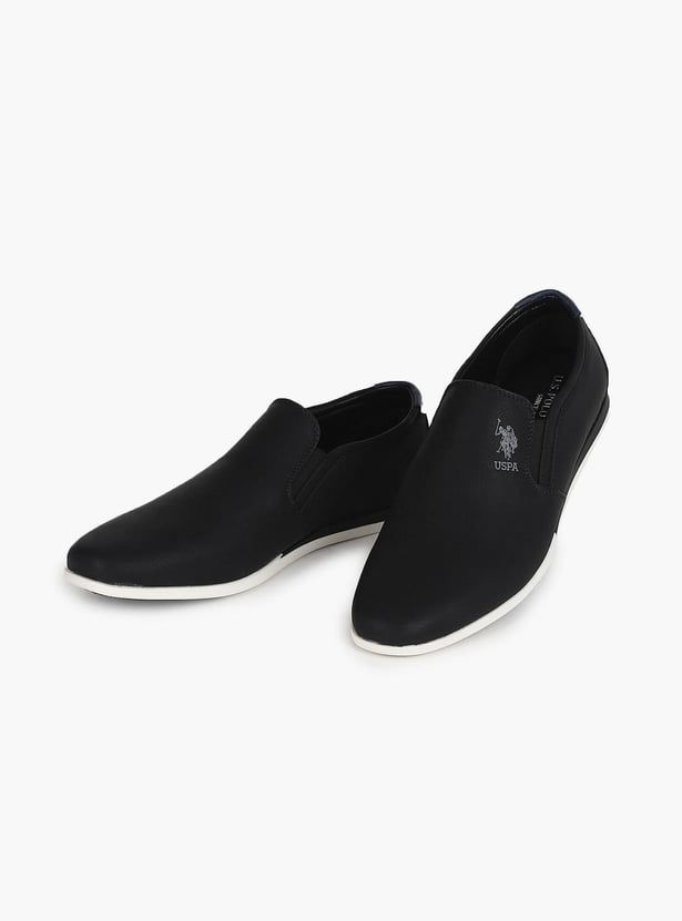 U.S. POLO ASSN. Men Solid Slip-On Casual Shoes