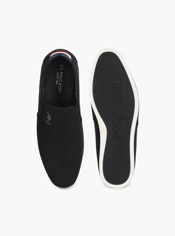 U.S. POLO ASSN. Men Solid Slip-On Casual Shoes