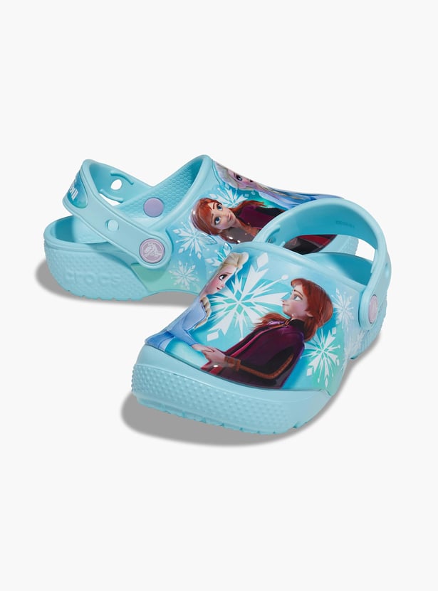 CROCS Girls Printed Clogs