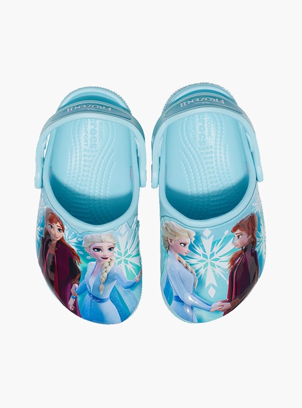 CROCS Girls Printed Clogs