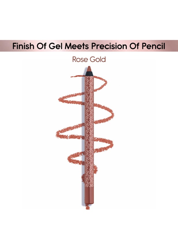 KAY BEAUTY Rose Gold Gel Kajal - 1.2gm