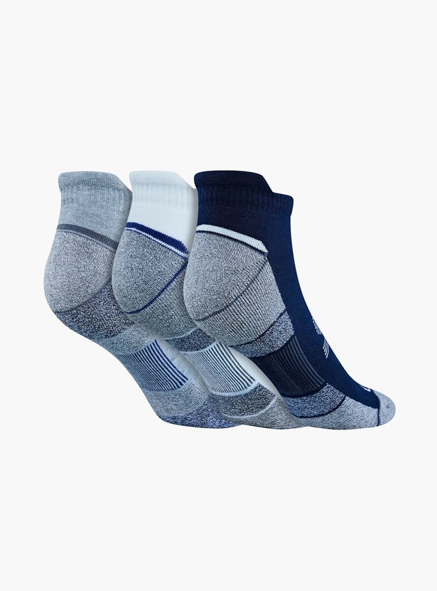 SKECHERS Men Printed Ankle-Length Socks - Pack of 3