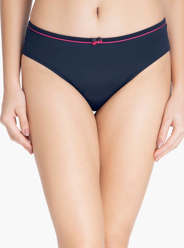 AMANTE Solid Elasticated Hipster Panties