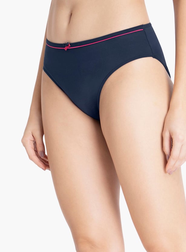 AMANTE Solid Elasticated Hipster Panties