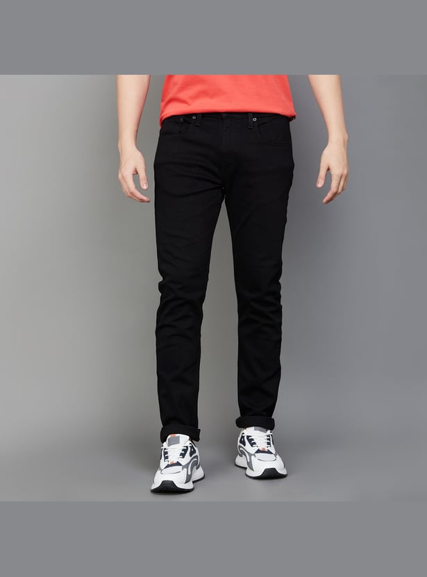 LEVI'S Men Solid Slim Tapered Fit Jeans