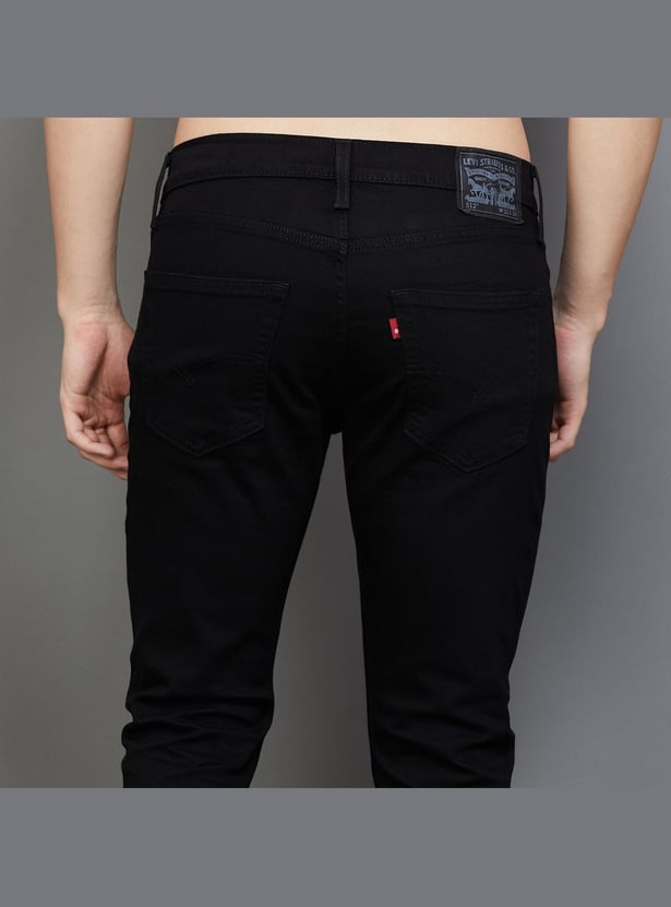 LEVI'S Men Solid Slim Tapered Fit Jeans