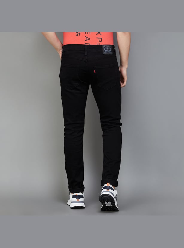 LEVI'S Men Solid Slim Tapered Fit Jeans