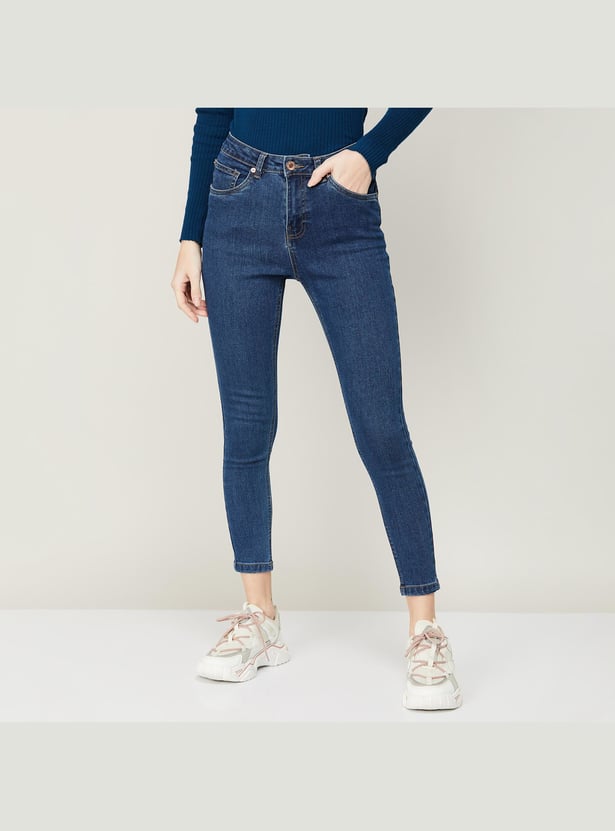 FAME FOREVER Women Solid Skinny Fit Jeans