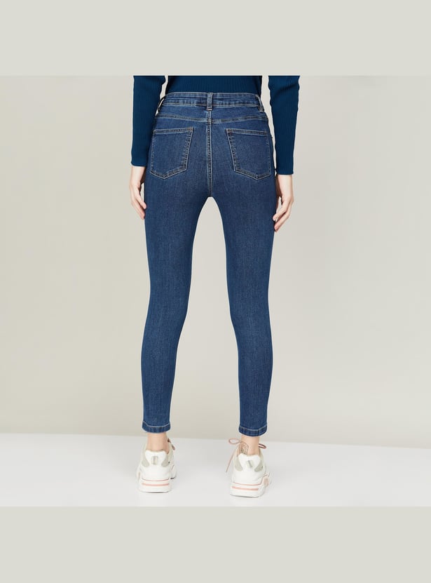 FAME FOREVER Women Solid Skinny Fit Jeans