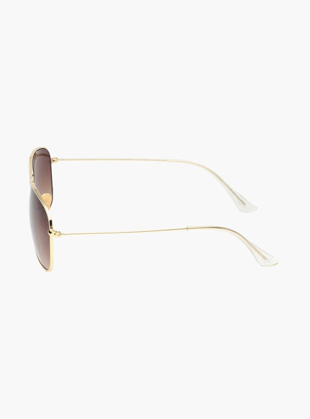 FCUK Men UV-Protected Square Sunglasses - FC7638C158S