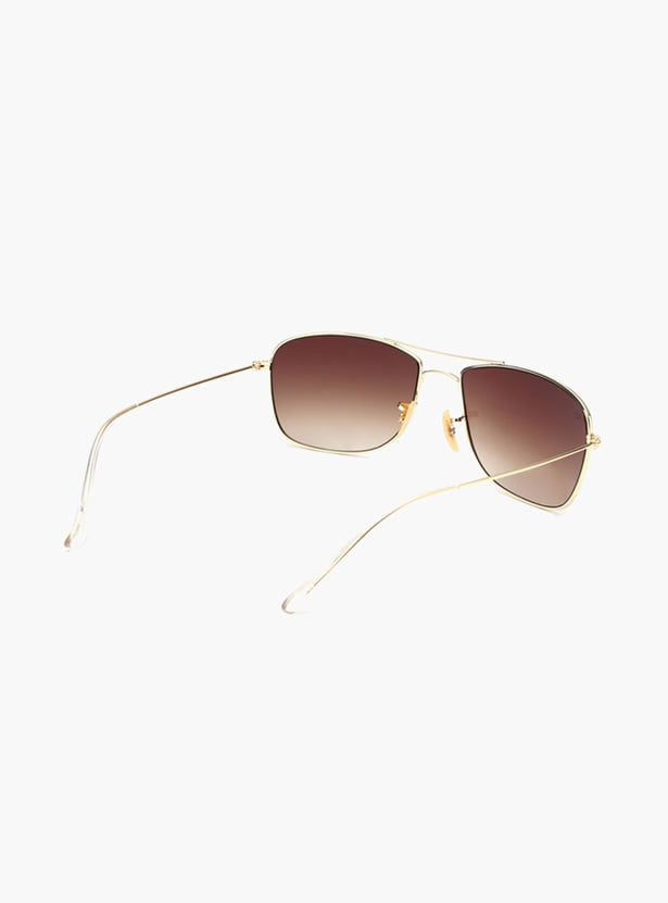 FCUK Men UV-Protected Square Sunglasses - FC7638C158S