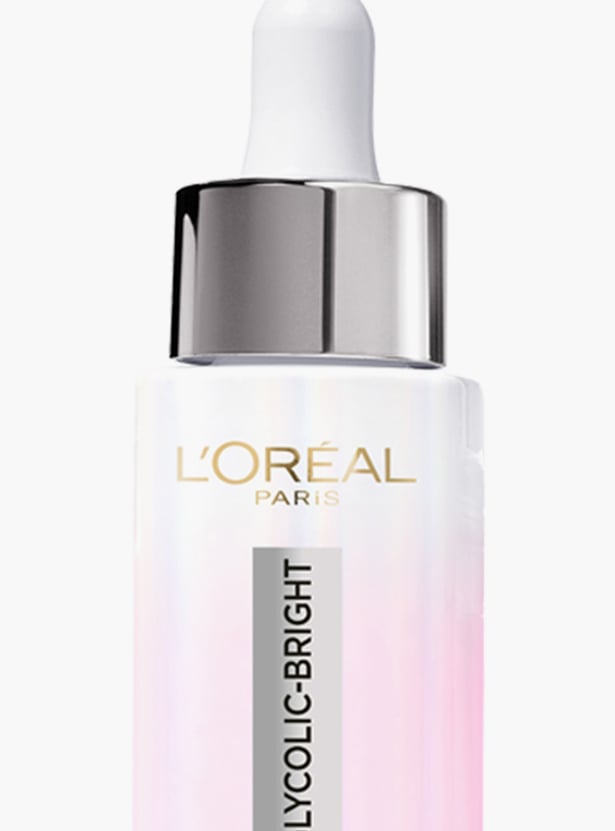 LOREAL PARIS Glycolic Bright Melasyl + Niacinamide Face Serum for Brightening Dark Spots - 30ml