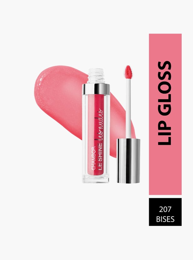 CHAMBOR LES SHINE Les Nudes Plumping Effect Lip Gloss - Bises #207 - 4.5ml