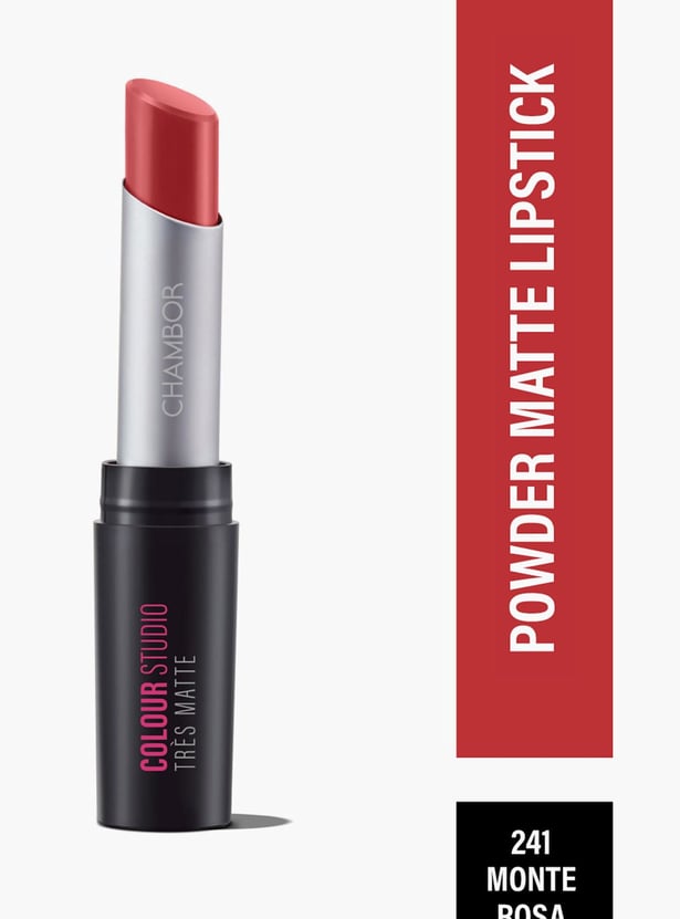 CHAMBOR Colour Studio Tres Matte SPF 30 Lipstick - Monte Rosa 241 - 3.2g