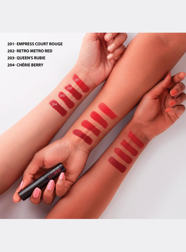 CHAMBOR Colour Studio Tres Matte SPF 30 Lipstick - Chocolat Ellora - 3.2g