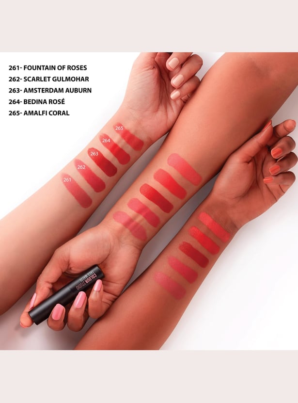 CHAMBOR Colour Studio Tres Matte SPF 30 Lipstick - Chocolat Ellora - 3.2g