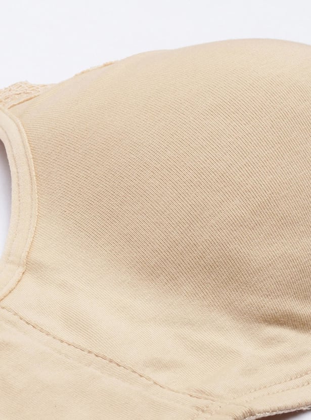 ENAMOR Solid Non-Wired Padded T-shirt Bra