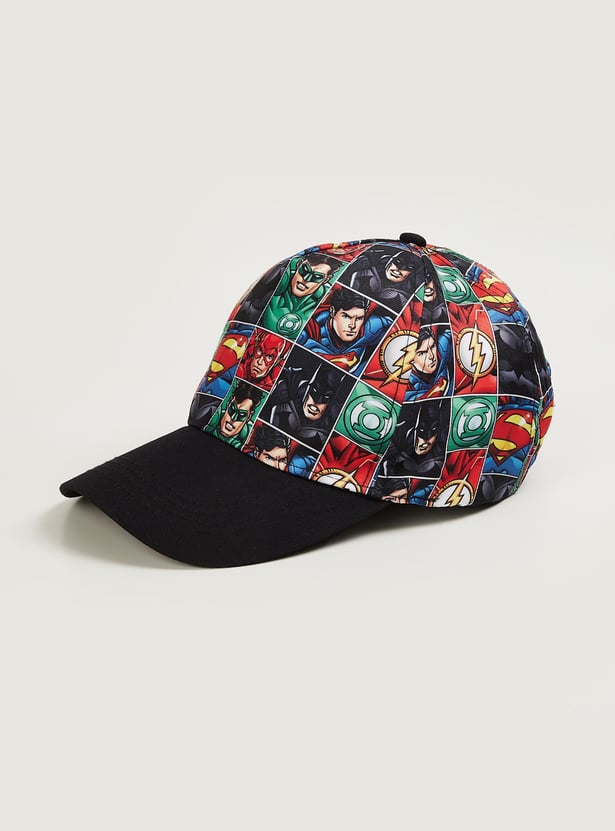 FREE AUTHORITY Men Dc Comics Justice League Printed Baseball Cap