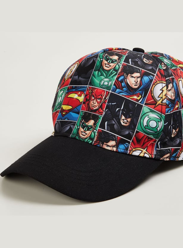 FREE AUTHORITY Men Dc Comics Justice League Printed Baseball Cap