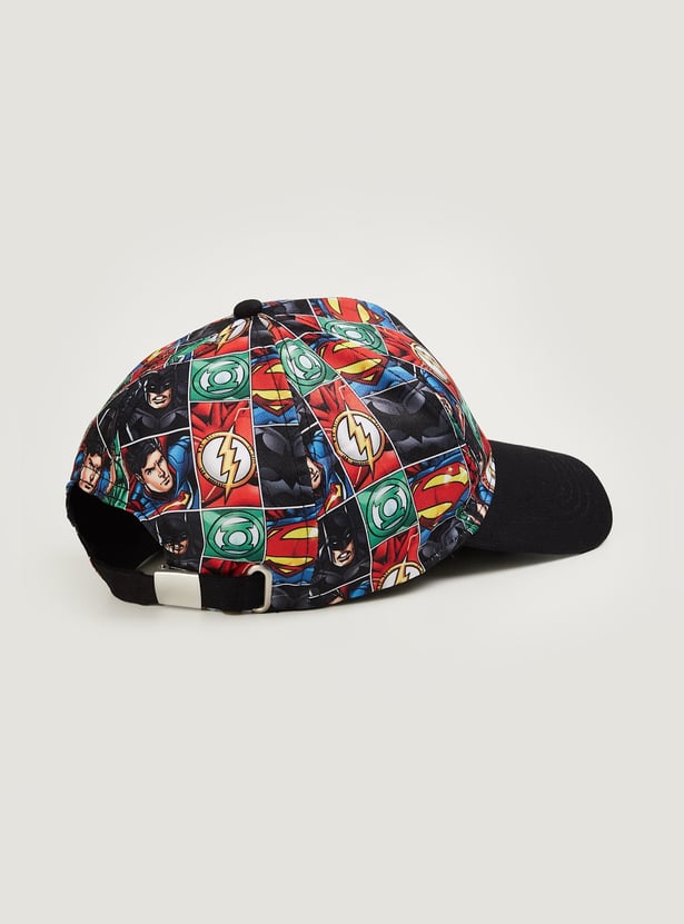 FREE AUTHORITY Men Dc Comics Justice League Printed Baseball Cap
