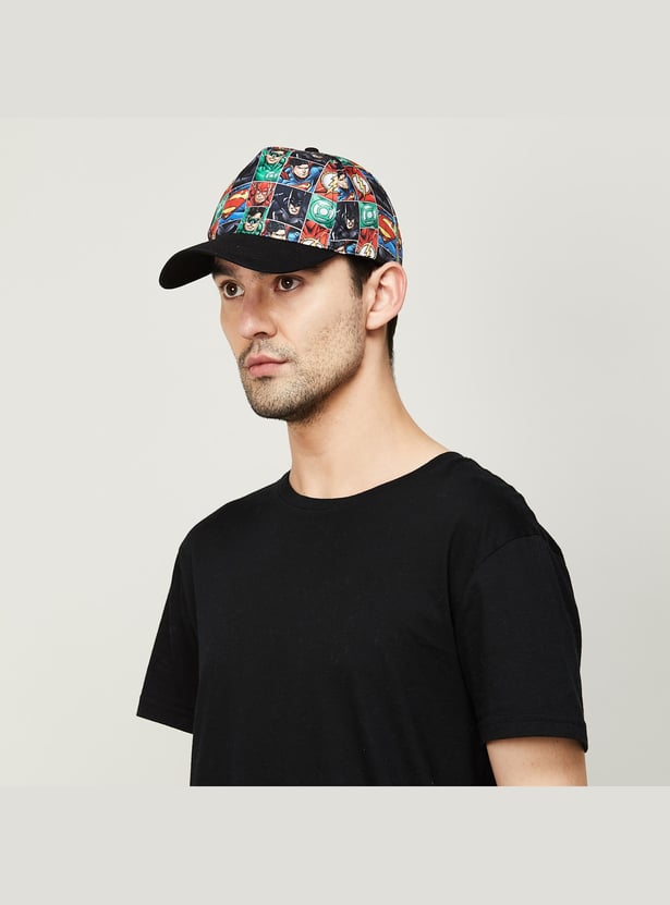 FREE AUTHORITY Men Dc Comics Justice League Printed Baseball Cap