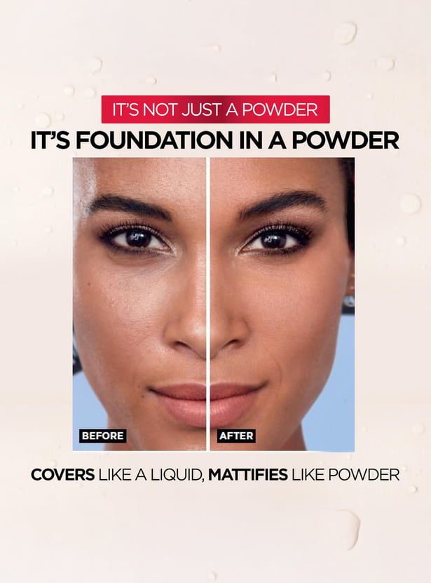 L'OREAL PARIS Infallible 24H Freshwear Foundation Powder - 120 Vanilla - 9gm