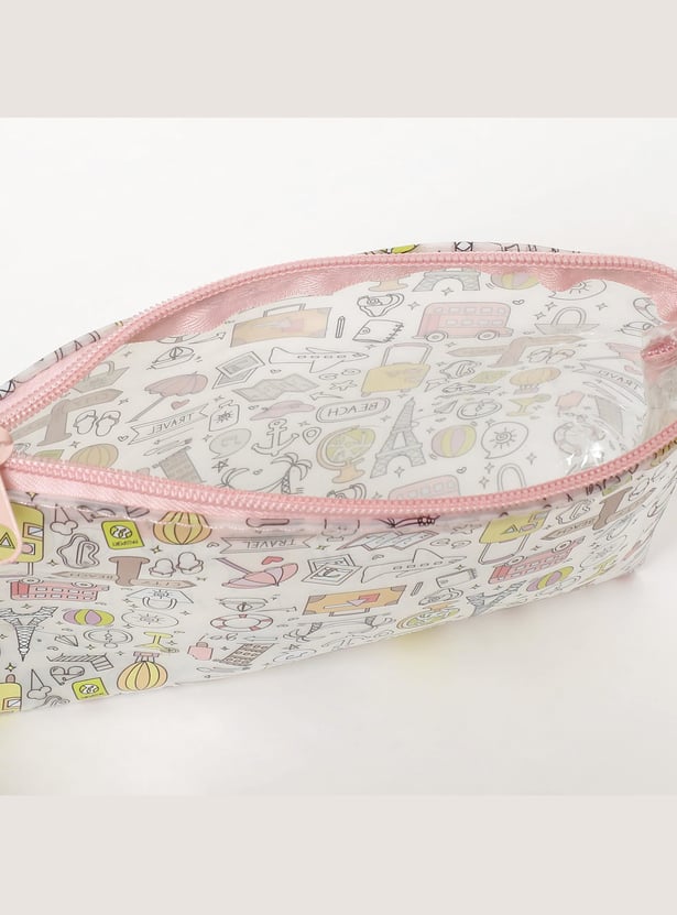 GINGER Women Assorted Zip-Closure Pouch - Set of 2