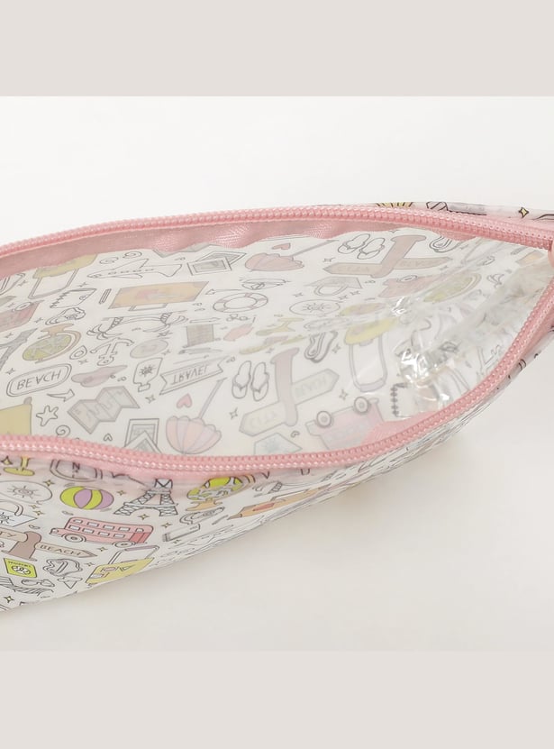 GINGER Women Assorted Zip-Closure Pouch - Set of 2