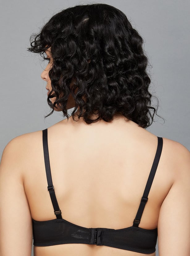 TRIUMPH Padded Wired Lace-Detailed T-shirt Bra