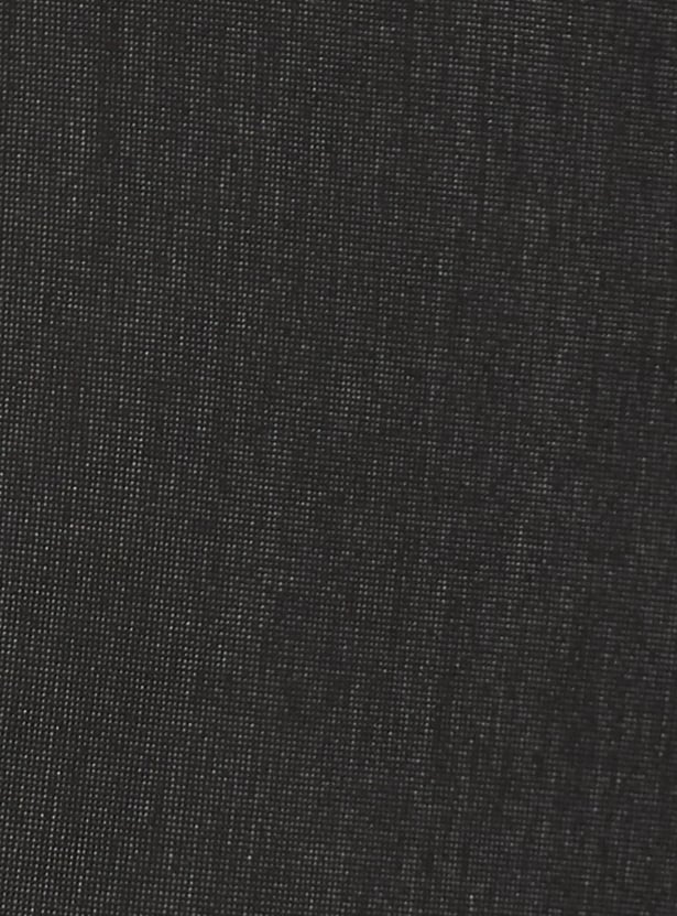 VAN HEUSEN Men Solid Slim Tapered Formal Trousers