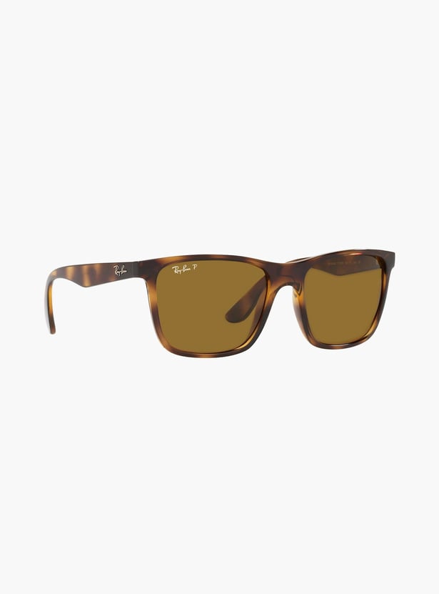 RAY-BAN Men Polarized Wayfarer Sunglasses - 0RB4349I-710-83-56