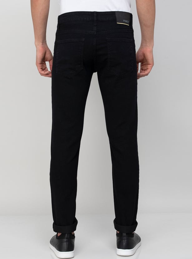 FORCA Men Solid Slim Tapered Fit Jeans