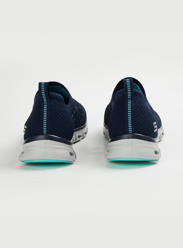 SKECHERS Glide-Step Women Textured Slip-On Sports Shoes