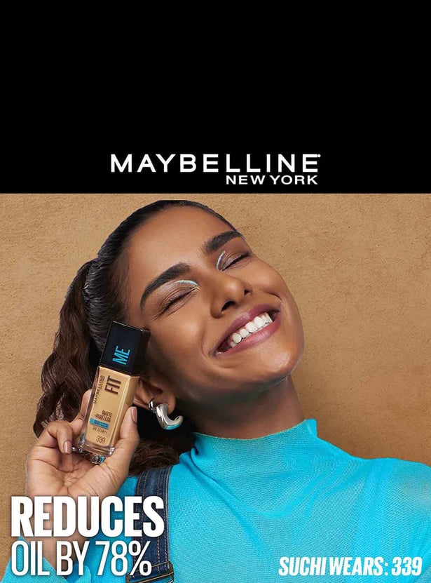 MAYBELLINE Fit Me Matte+Poreless SPF 22 Foundation - 123 - 30ml