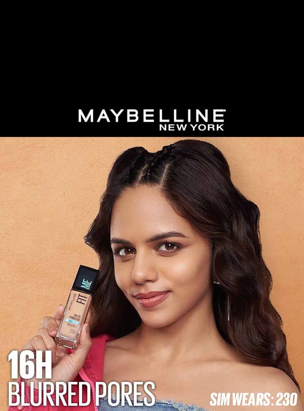 MAYBELLINE Fit Me Matte+Poreless SPF 22 Foundation - 123 - 30ml
