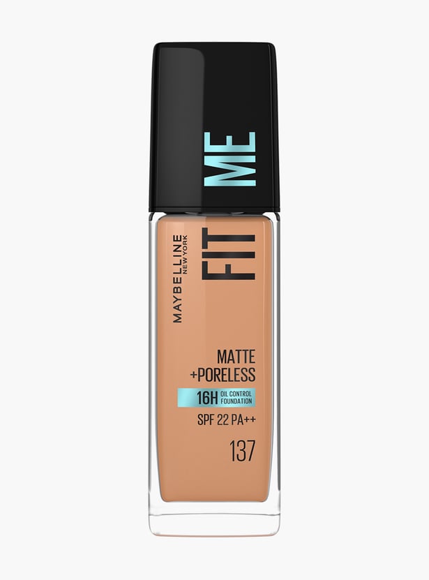 MAYBELLINE Fit Me Matte+Poreless SPF 22 Foundation - 137 - 30ml