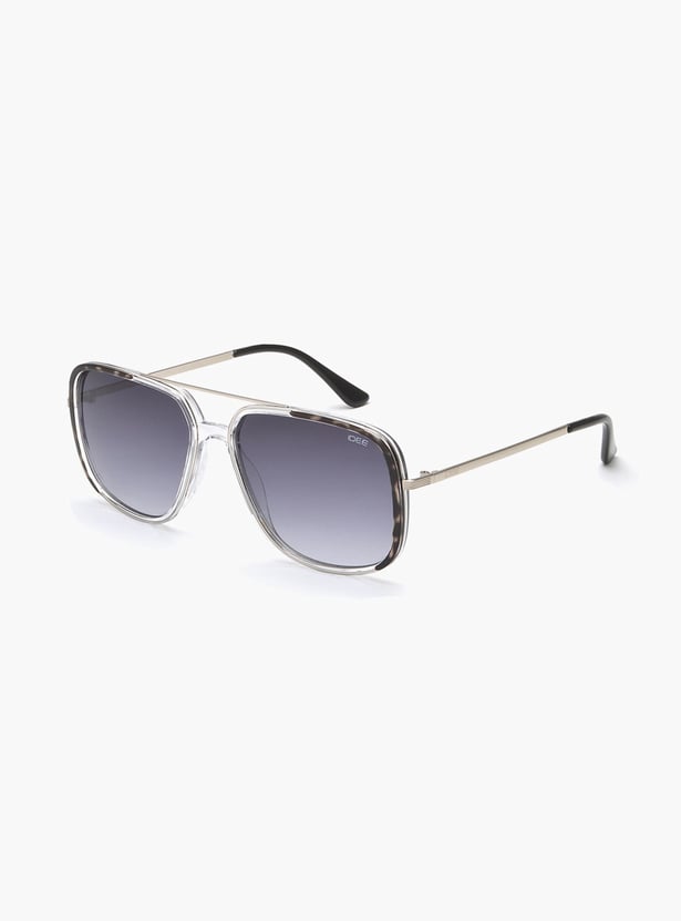 IDEE Men Solid Full Rim UV Protected Square Sunglass - IDS2911C158