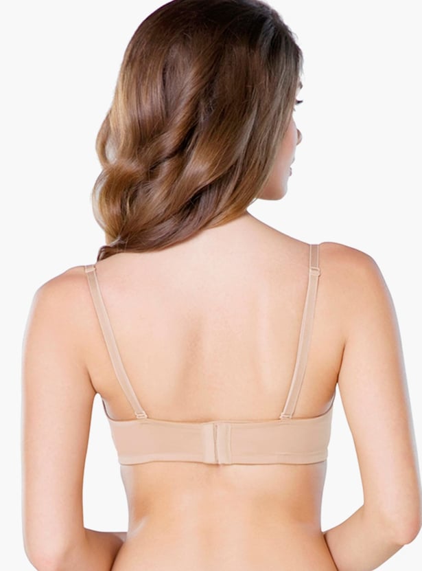 AMANTE Women Solid Padded Wired Push-Up Bra