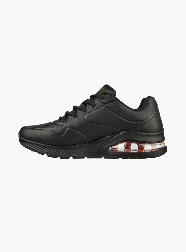 SKECHERS Men Perforated Lace-Up Sports Shoes