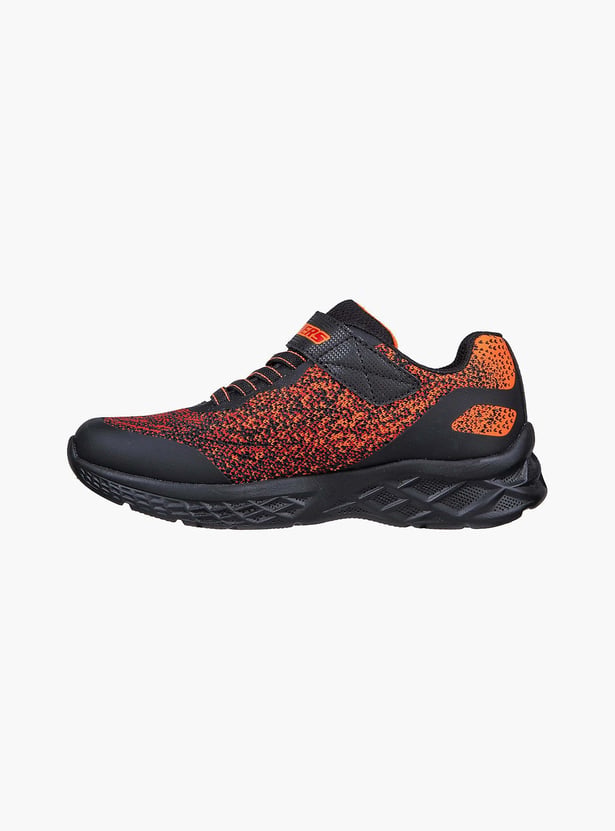 SKECHERS Boys Microspec II Boys Paneled Lace-Up Shoes